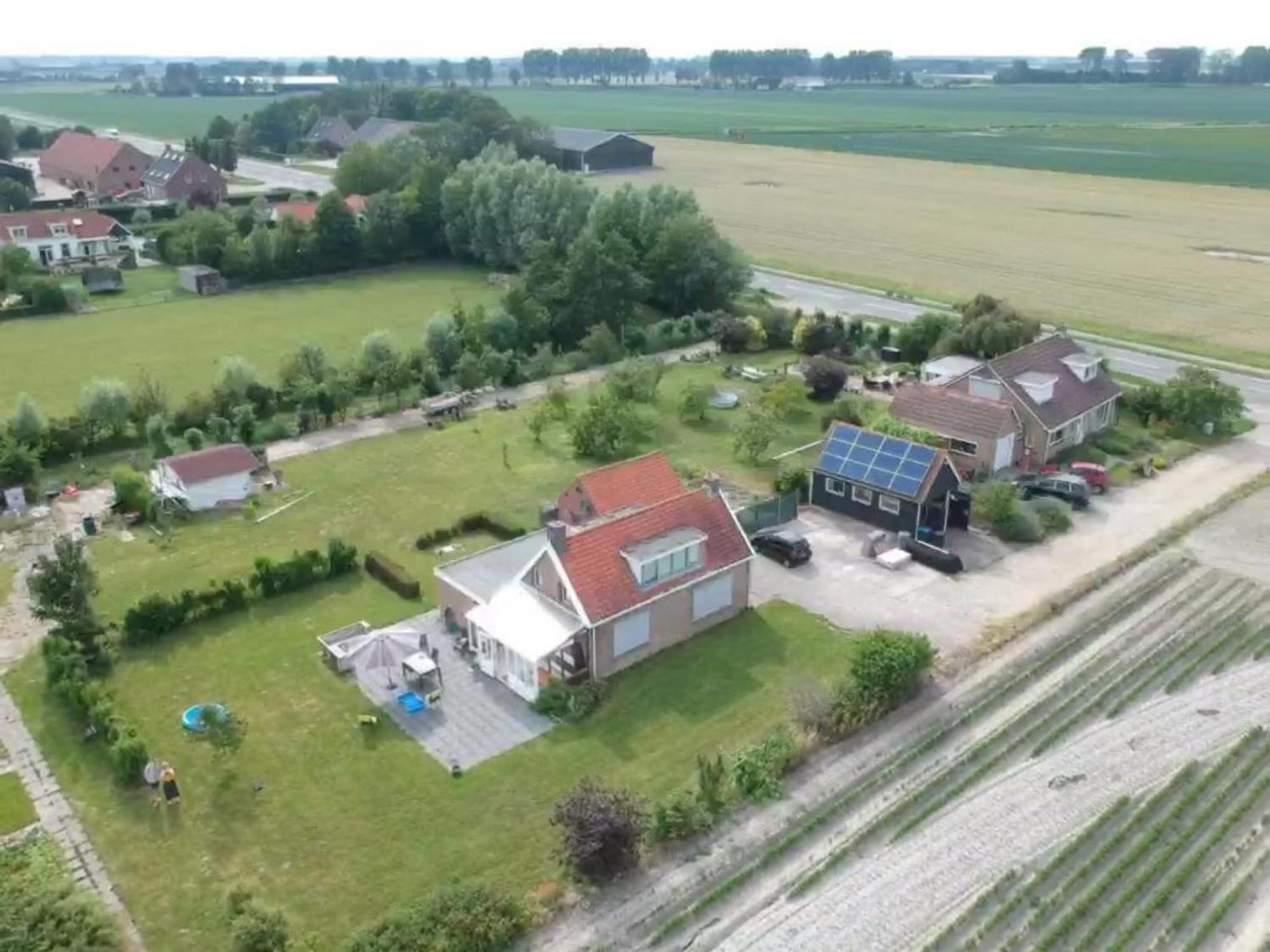 Вилла Vrijstaande Ruime Familiewoning Landelijk Gelegen Lewedorp Экстерьер фото